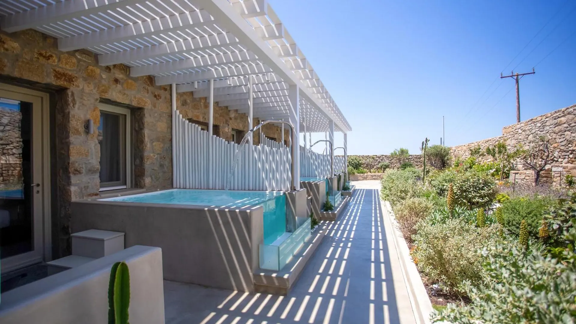 Villa Panamera Mykonos, Private Heaven, Supreme View! Fanari  0*, Fanari (Mykonos) Grecia