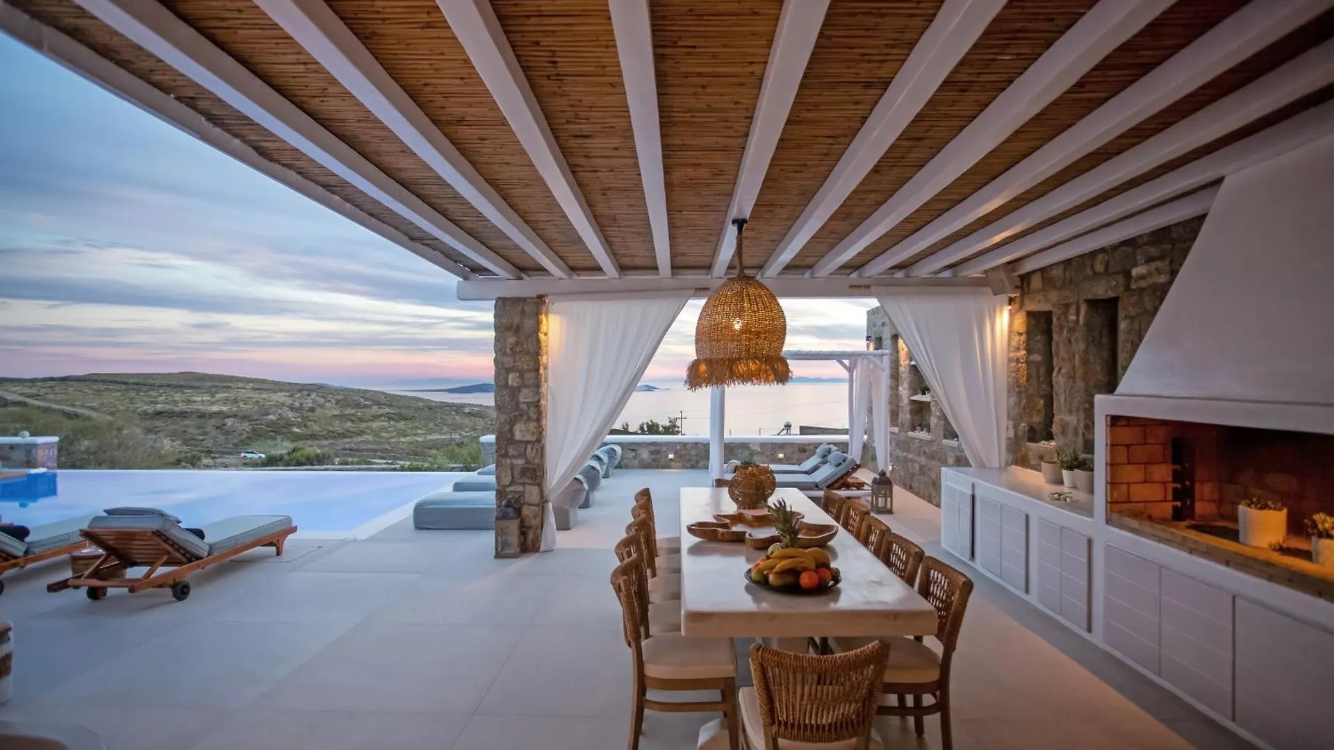 Villa Panamera Mykonos, Private Heaven, Supreme View! Fanari  0*, Fanari (Mykonos)